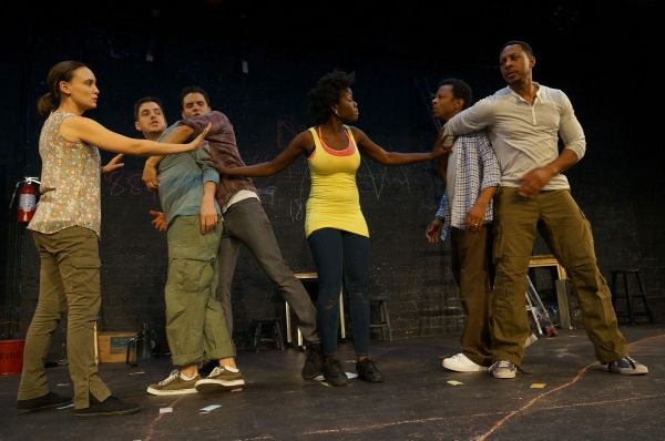 Rebecca Mozo, John Sloan, Daniel Bess, Julanne Chidi Hill, Phil LaMarr and Joe Holt Photo