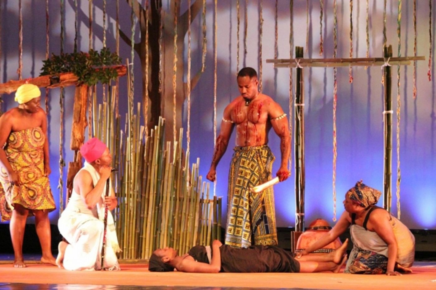Photo Flash: WEDLOCK OF THE GODS Makes US Debut at AfroXplosion 2013 Image