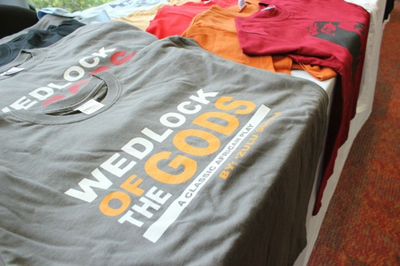 Photo Flash: WEDLOCK OF THE GODS Makes US Debut at AfroXplosion 2013 Image