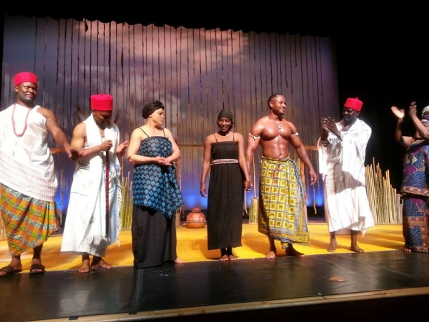 Photo Flash: WEDLOCK OF THE GODS Makes US Debut at AfroXplosion 2013 Image