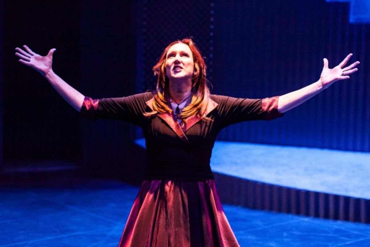 Kim Tobin as Lady Macbeth. at 