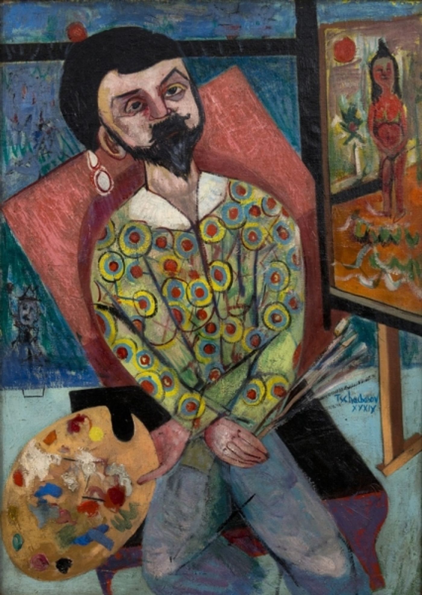 Photo Flash: Nahum Tschacbasov Retrospective Opens at National Arts Club Image