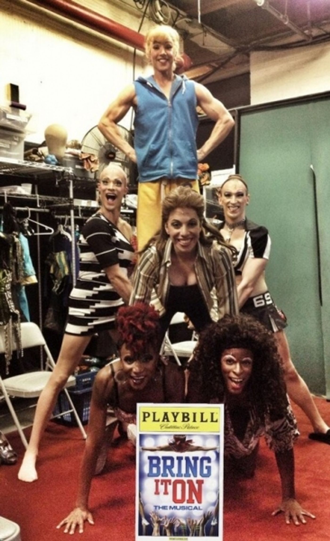 Photo Flash: Saturday Intermission Pics, June 8 - KINKY BOOTS, BOOK OF MORMON and More Prep for the Tonys! Image