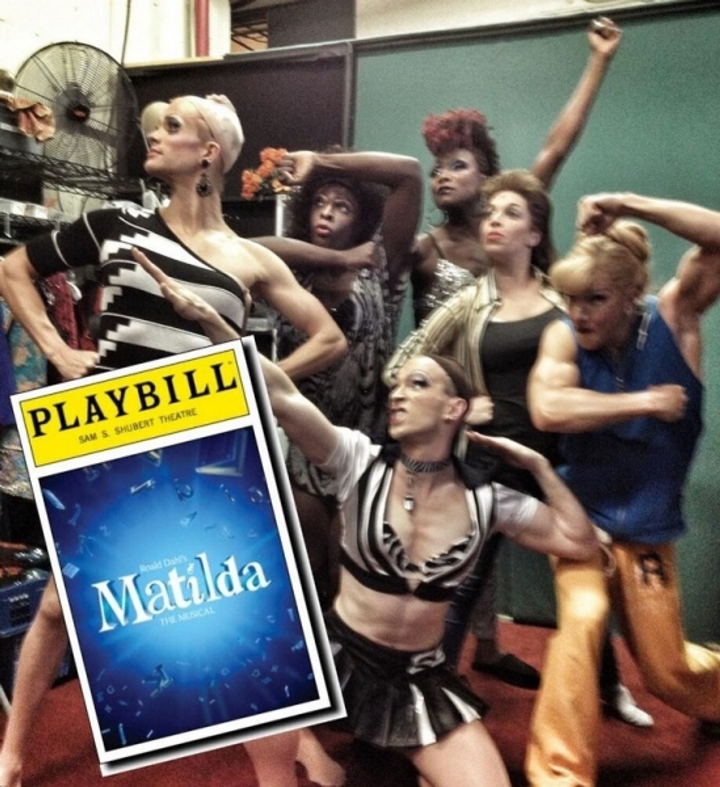 Photo Flash: Saturday Intermission Pics, June 8 - KINKY BOOTS, BOOK OF MORMON and More Prep for the Tonys! Image