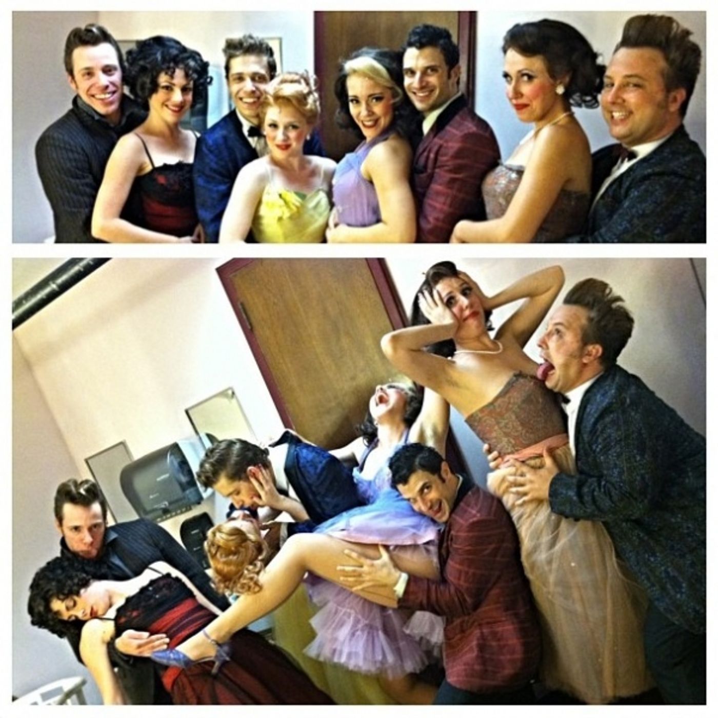 Photo Flash: Saturday Intermission Pics, June 8 - KINKY BOOTS, BOOK OF MORMON and More Prep for the Tonys! Image