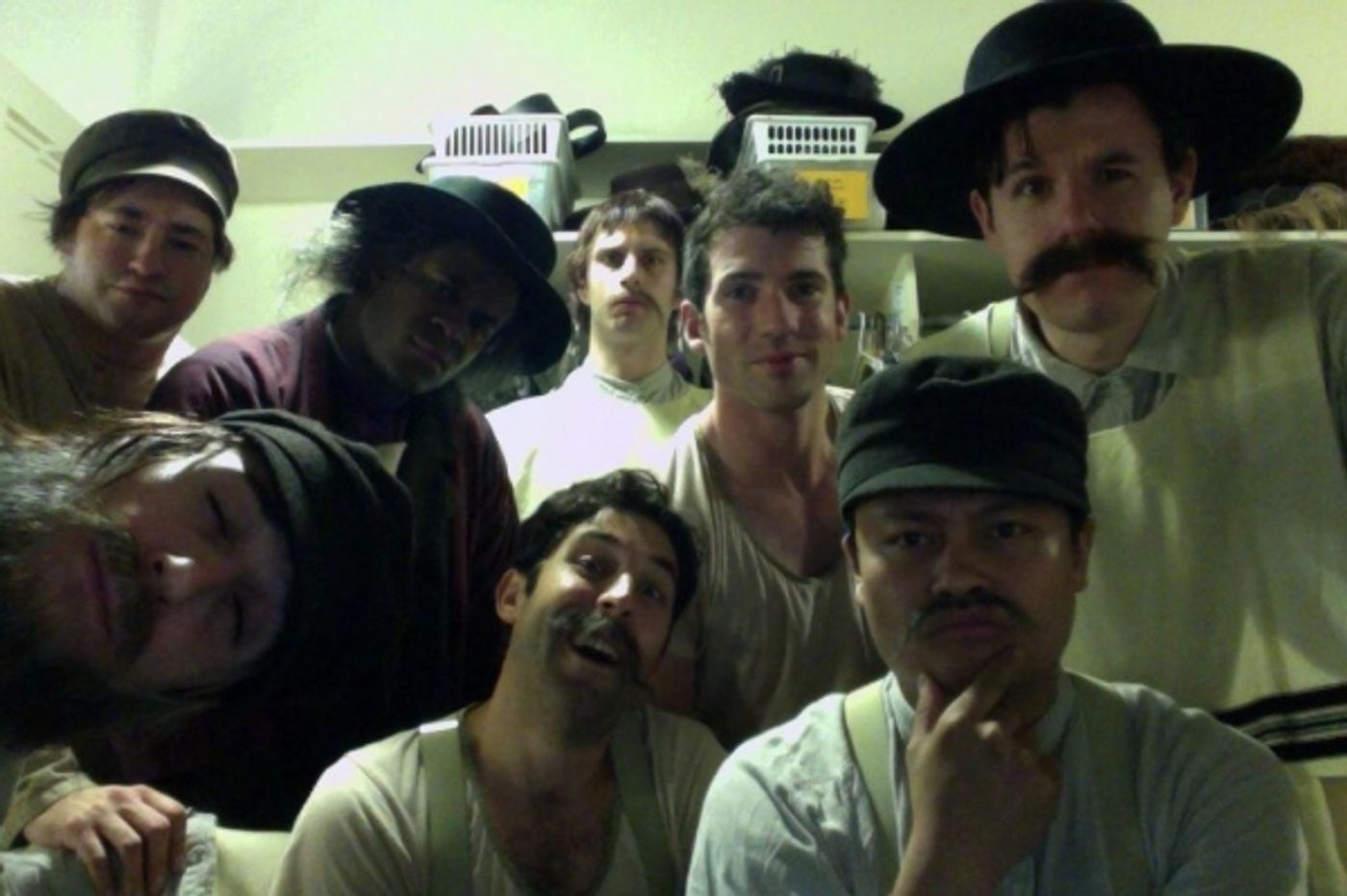 Photo Flash: Saturday Intermission Pics, June 8 - KINKY BOOTS, BOOK OF MORMON and More Prep for the Tonys! Image