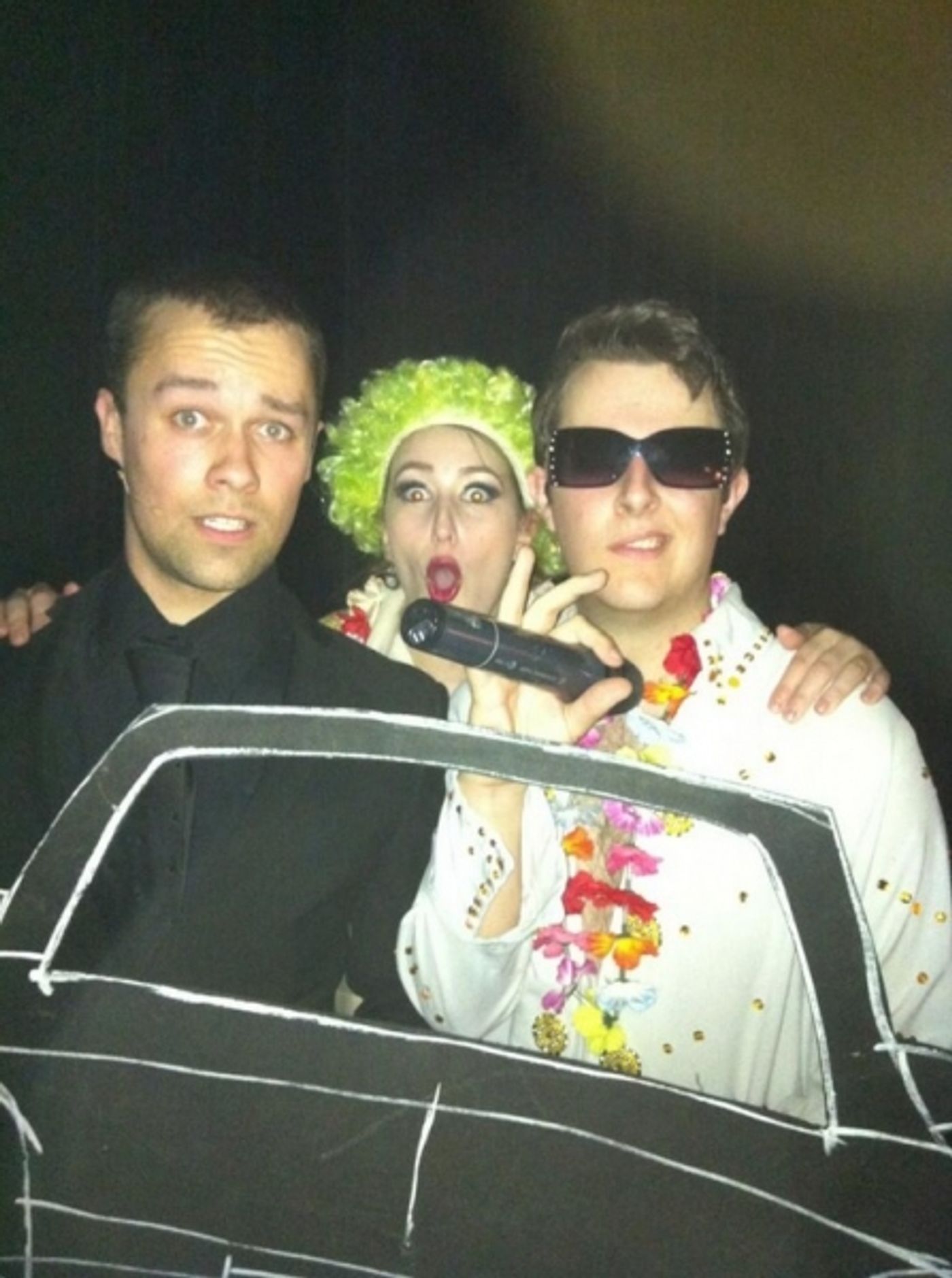 Photo Flash: Saturday Intermission Pics, June 8, Part 2 - NEWSIES Celebrates 500 Performances, and the Tony Prepping Continues! Image