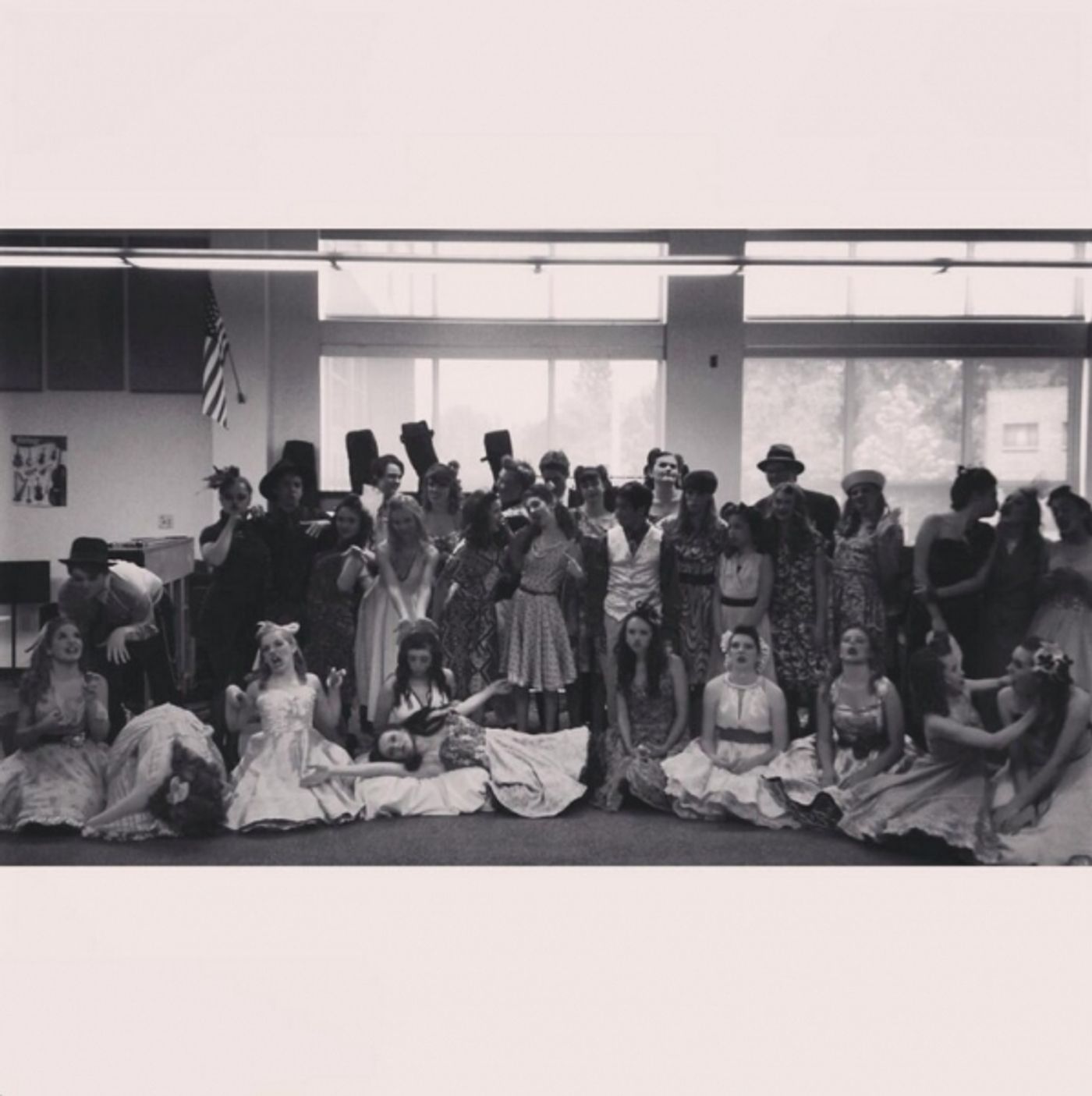 Photo Flash: Saturday Intermission Pics, June 8, Part 2 - NEWSIES Celebrates 500 Performances, and the Tony Prepping Continues! Image