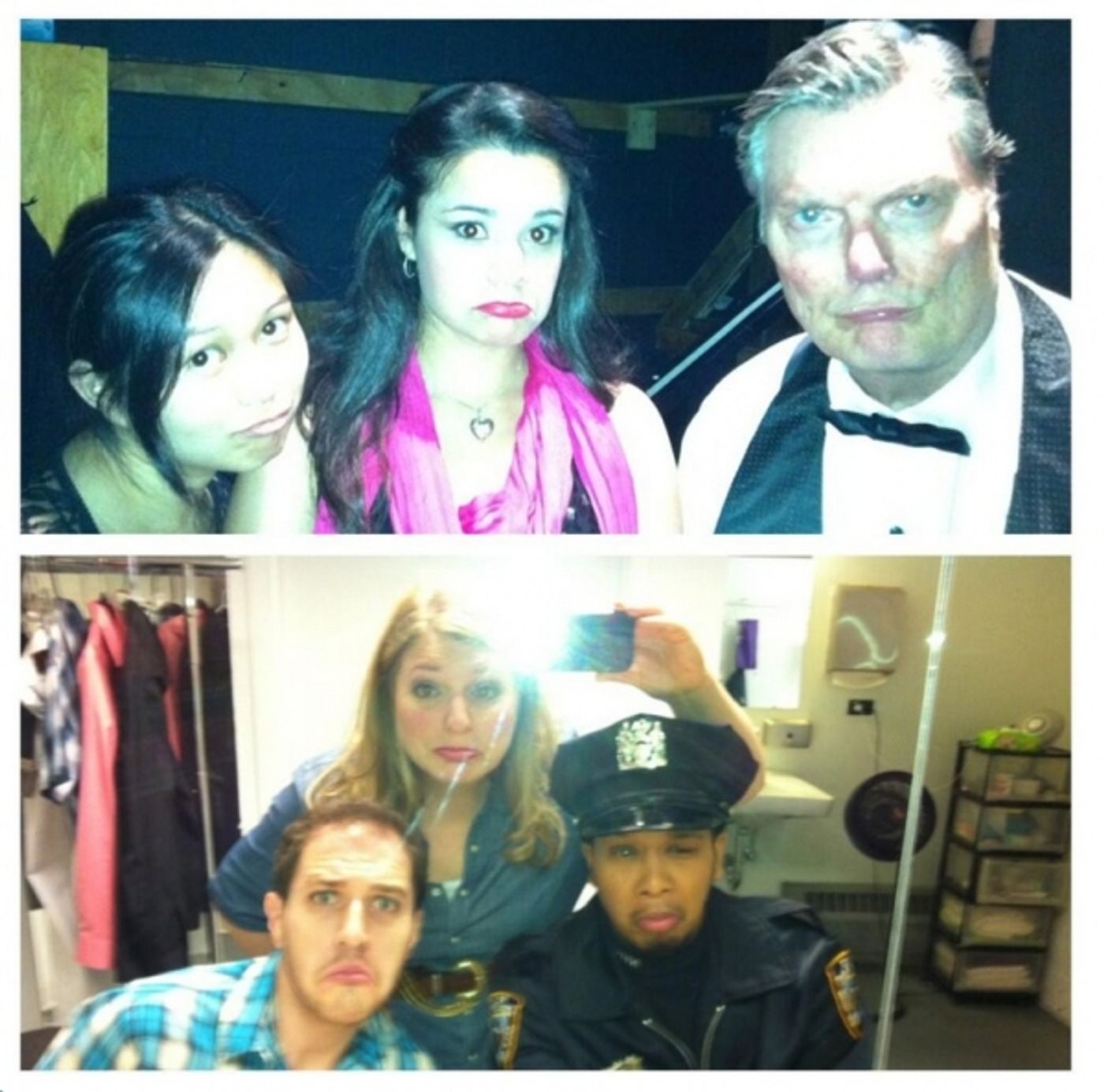 Photo Flash: Saturday Intermission Pics, June 8, Part 2 - NEWSIES Celebrates 500 Performances, and the Tony Prepping Continues! Image