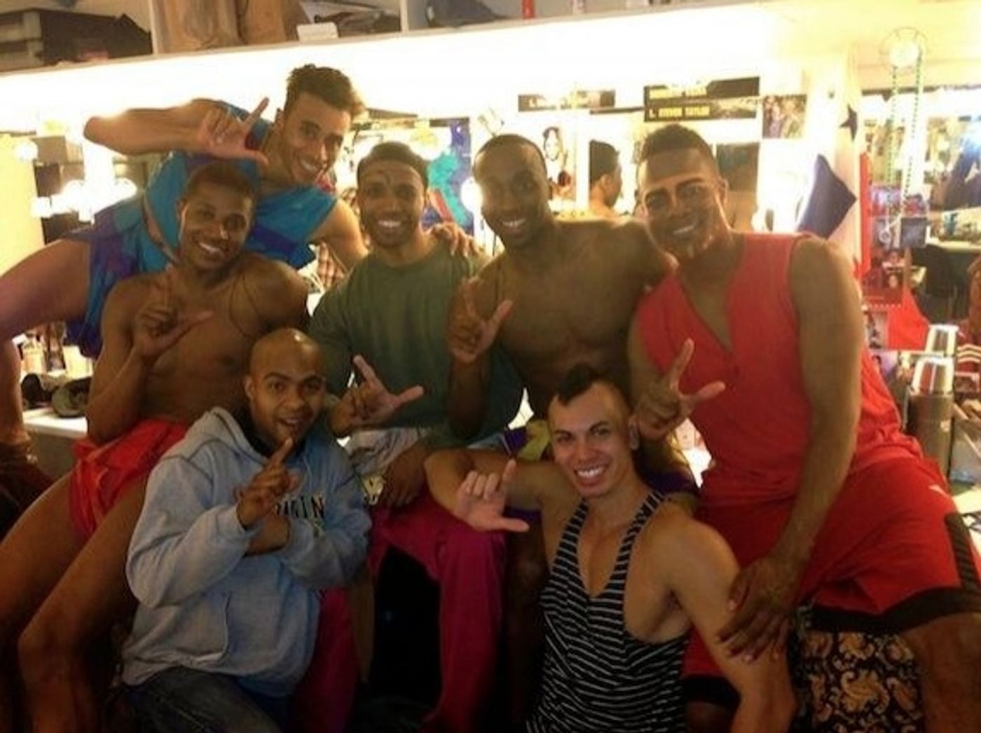 Photo Flash: Saturday Intermission Pics, June 8, Part 2 - NEWSIES Celebrates 500 Performances, and the Tony Prepping Continues! Image