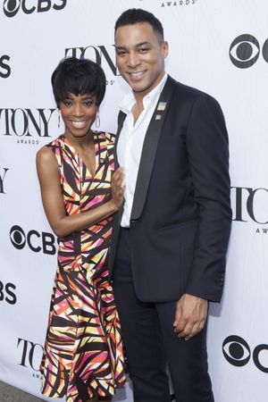 Valisia LeKae and Charl Brown @ BroadwayWorld Valisia LeKae and Charl Brown Photo