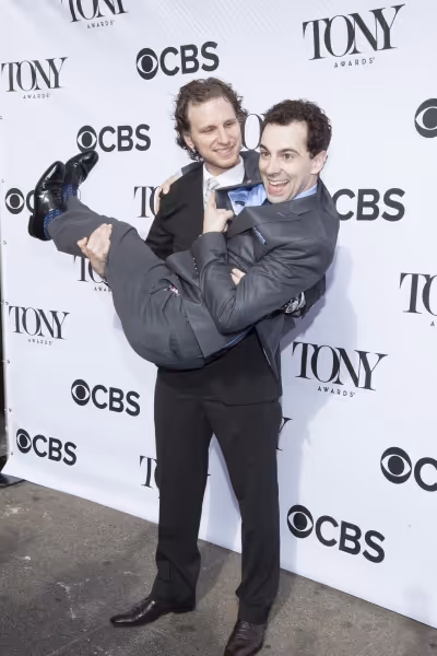 Sebastian Arcellus and Rob McClure Photo