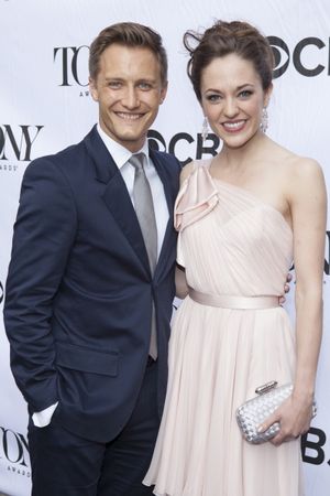 Nathan Johnson and Laura Osnes @ BroadwayWorld Nathan Johnson and Laura Osnes Photo