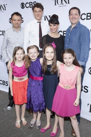 Matthew Warchus, Gabriel Ebert, Lesli Margherita, Bertie Carvel, Bailey Ryon, Milly Shapiro, Sophia Gennusa and Oona Laurence @ BroadwayWorld Matthew Warchus, Gabriel Ebert, Lesli Margherita, Bertie Carvel, Bailey Ryon, Milly S Photo