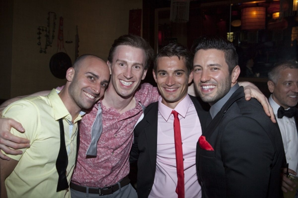 Lee Poulin, Stephen Carasco, Mo Brady and Justin Huff at 