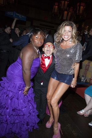 Marquise Neal, his mother and Rachelle Rak @ BroadwayWorld Marquise Neal, his mother and Rachelle Rak Photo