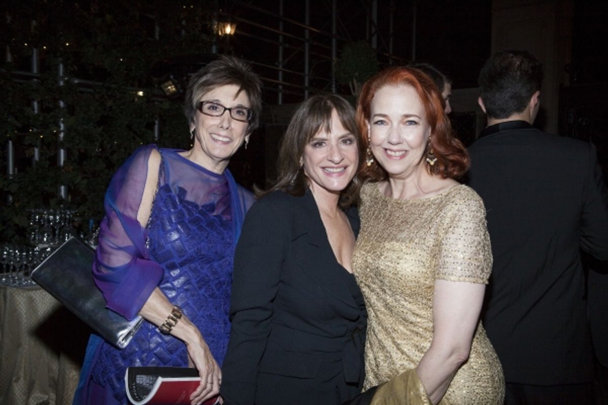 Patti LuPone and Harriet Harris at 