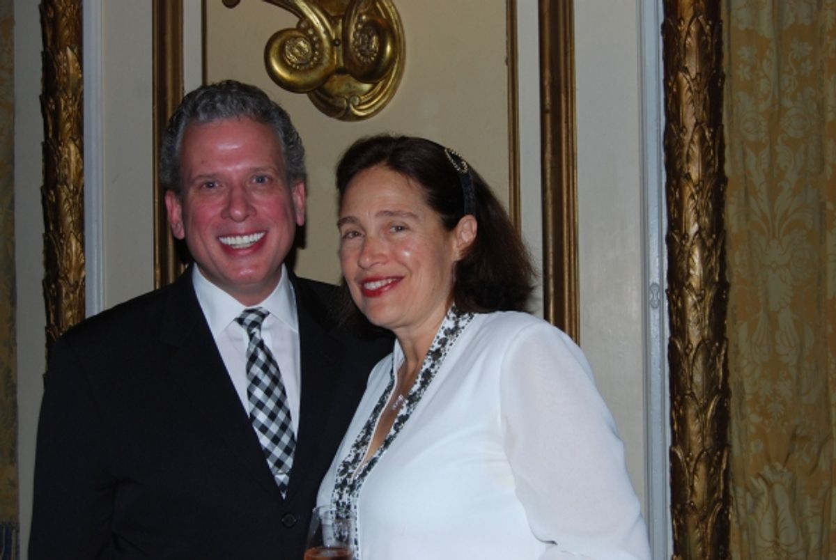 Grammy winning performer Billy Stritch and Bay Area Cabaret Founder Marilyn Levinson at 