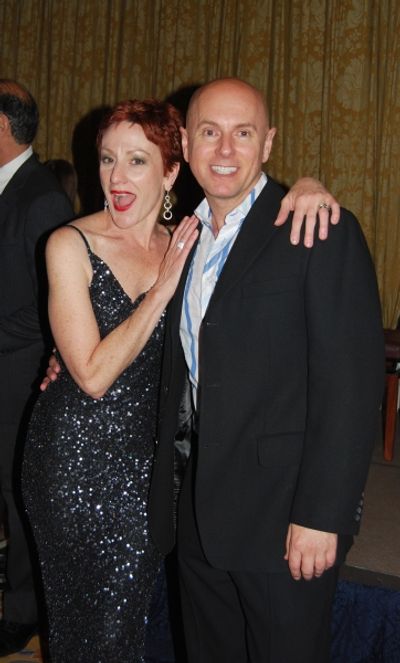 Lisa Vroman (Phantom of the Opera, Les Miserables, Aspects of Love) and Michael Willi Photo