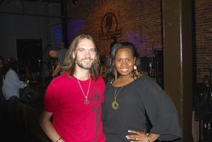 Bo Bice (''American Idol'') and Adrianna Freeman at The Listening Room Photo