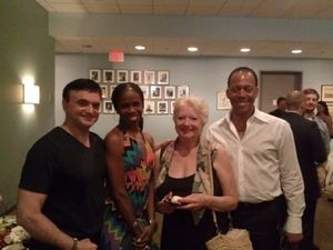 Broadway dancer/choreographer Lawrence Leritz, former NYCB dancer Andrea Long-Naidu, former NYCB soloist Carol Sumner and Dance Theatre of Harlem''s choreographer Robert Garland. @ BroadwayWorld Broadway dancer/choreographer Lawrence Leritz, former NYCB dancer Andrea Long-Naidu, Photo