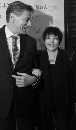 Liza Minnelli and guest @ BroadwayWorld Liza Minnelli and guest Photo