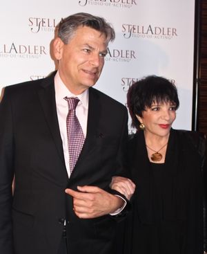 Liza Minnelli and guest @ BroadwayWorld Liza Minnelli and guest Photo