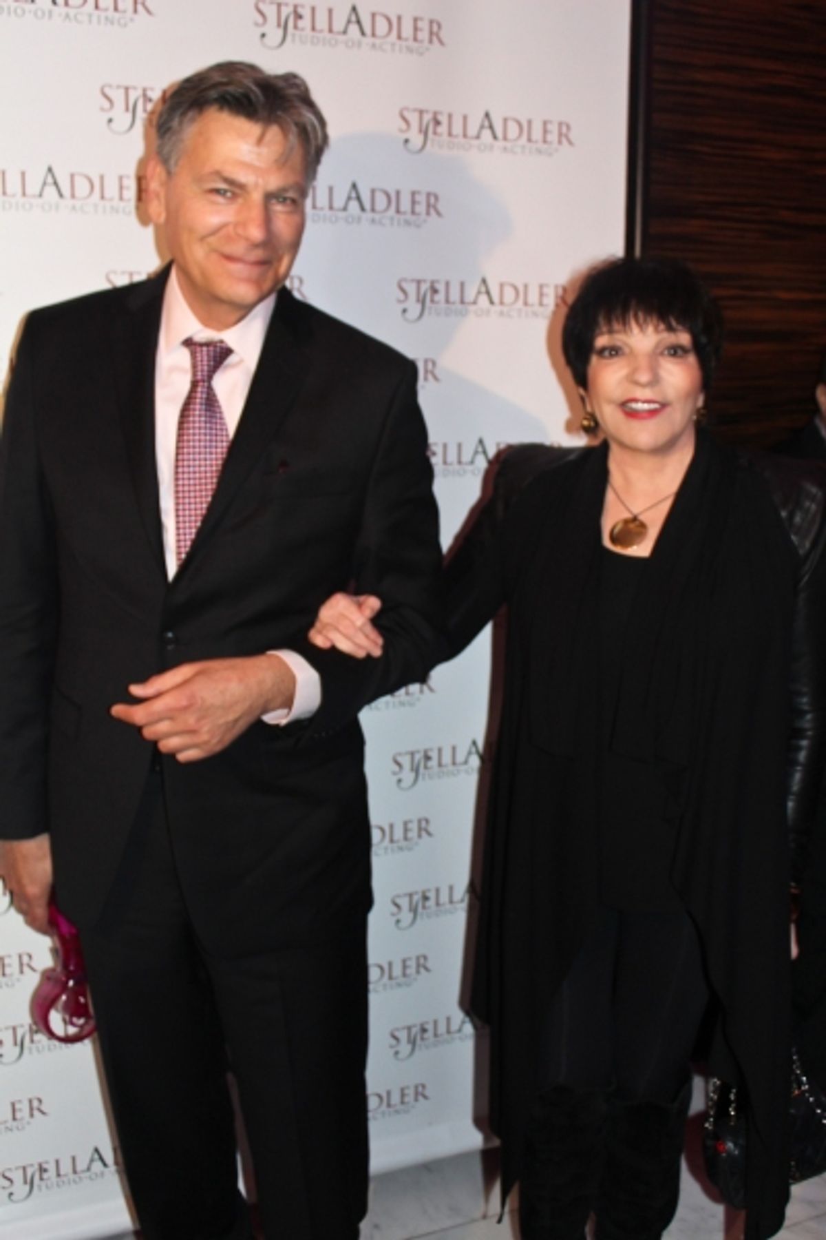 Liza Minnelli and guest at 