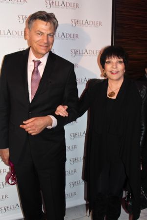 Liza Minnelli and guest @ BroadwayWorld Liza Minnelli and guest Photo