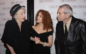 Elaine Stritch, Bernadette Peters and Edward Albee Photo