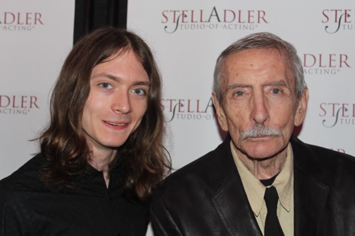 Edward Albee and guest at 
