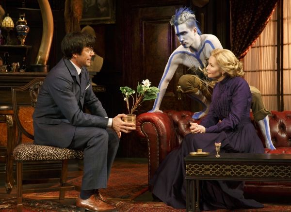 Lorenzo Pisoni as Lucius Fretway, Carson Elrod as Luigi and Jennifer Westfeldt as Phy Photo