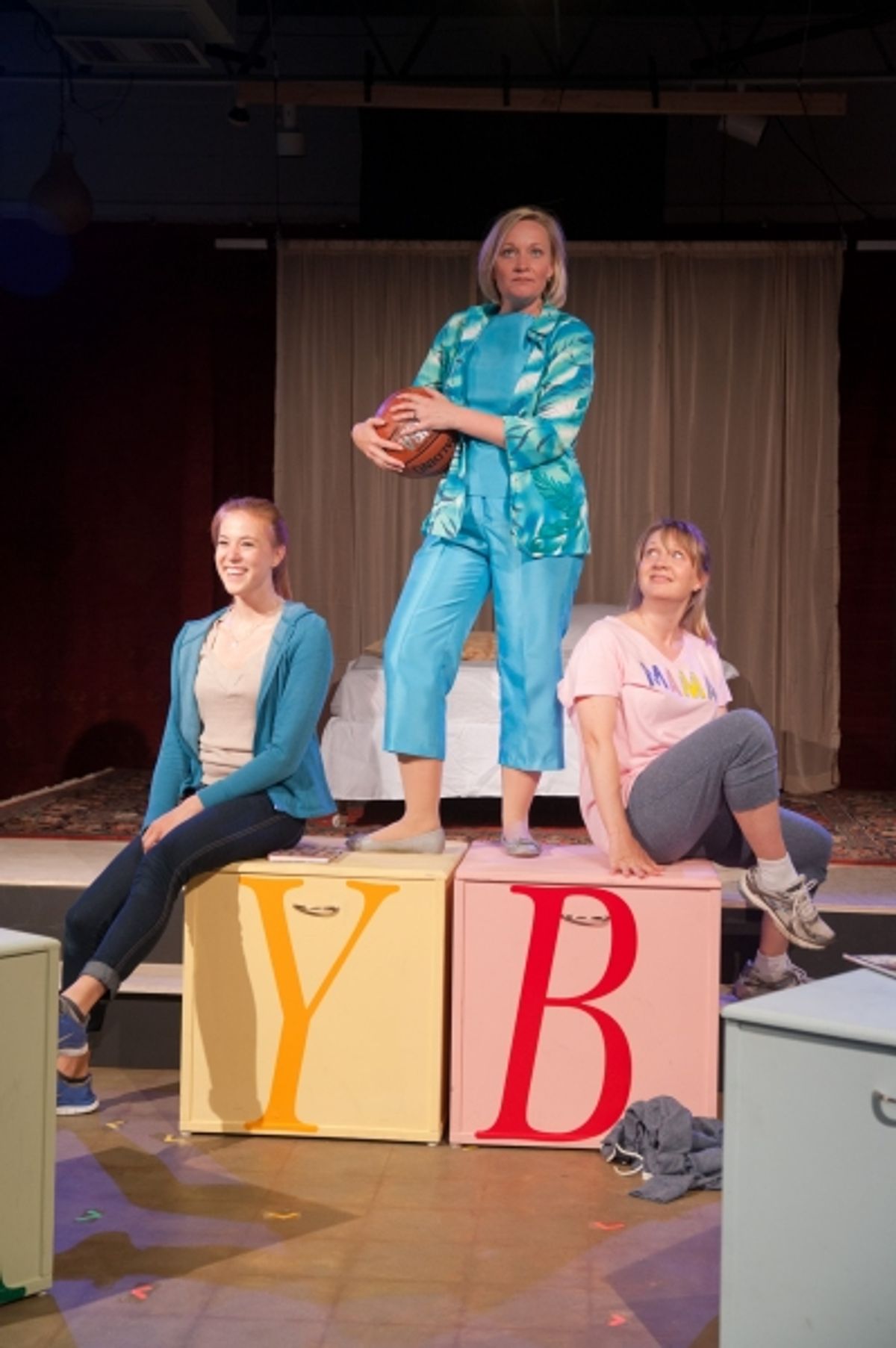 Emily Ann Luhrs, Megan Van de Hey, Shannan Steele at 