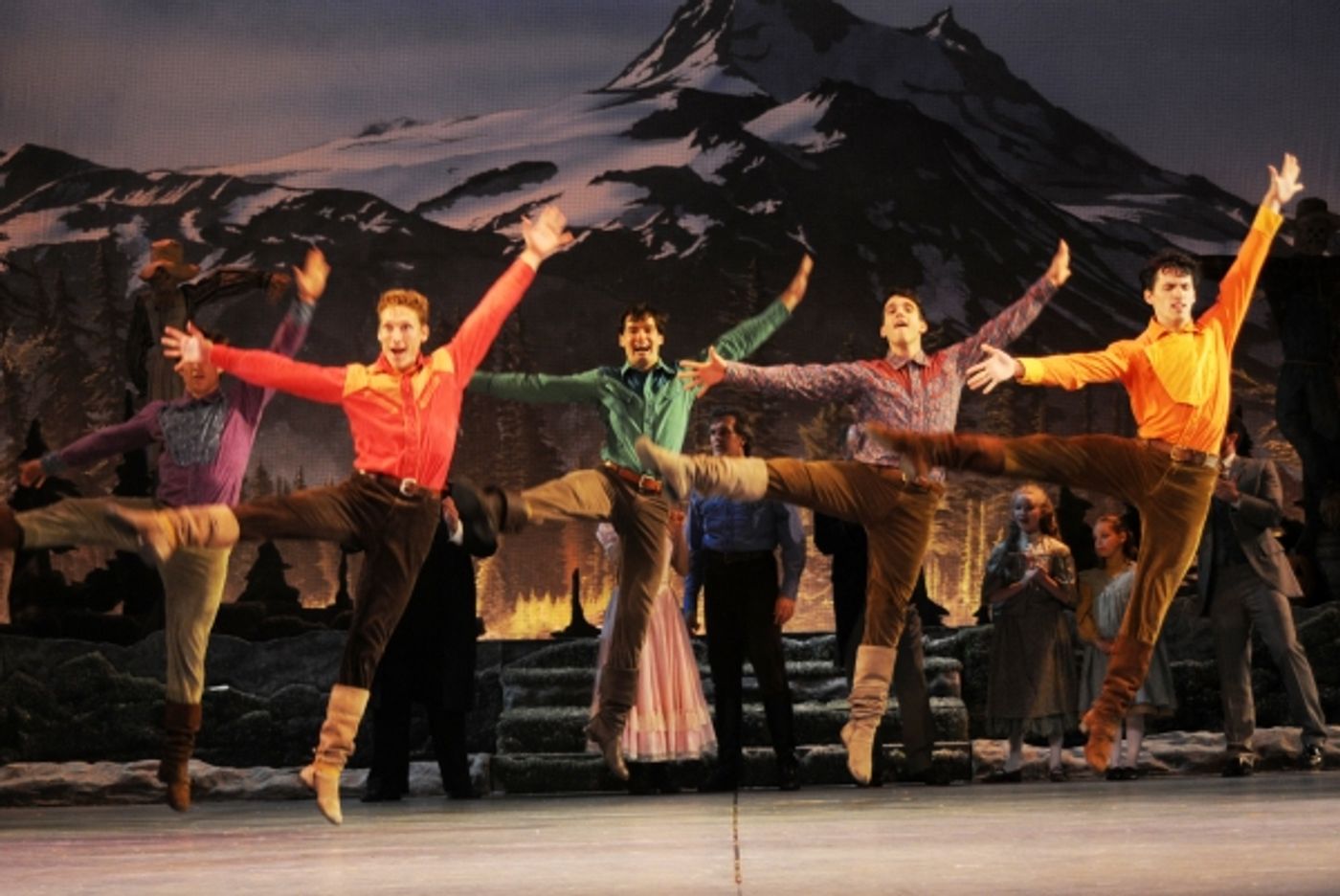 Photo Flash: First Look at Mamie Parris, George Dvorsky and More in Pittsburgh CLO's SEVEN BRIDES FOR SEVEN BROTHERS  Image