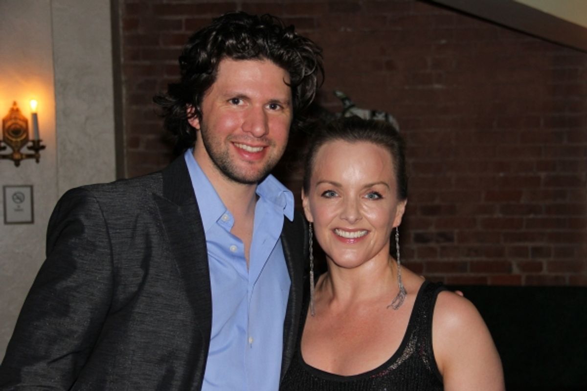 Louis Hobson and Alice Ripley at 