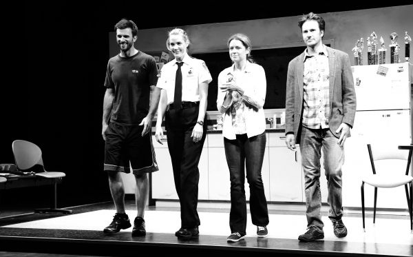 Fred Weller, Leslie Bibb, Jenna Fischer, Josh Hamilton Photo
