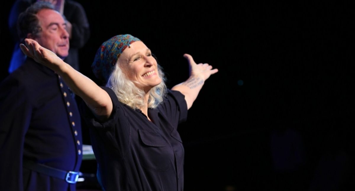 Eric Idle, Glenn Close  at 