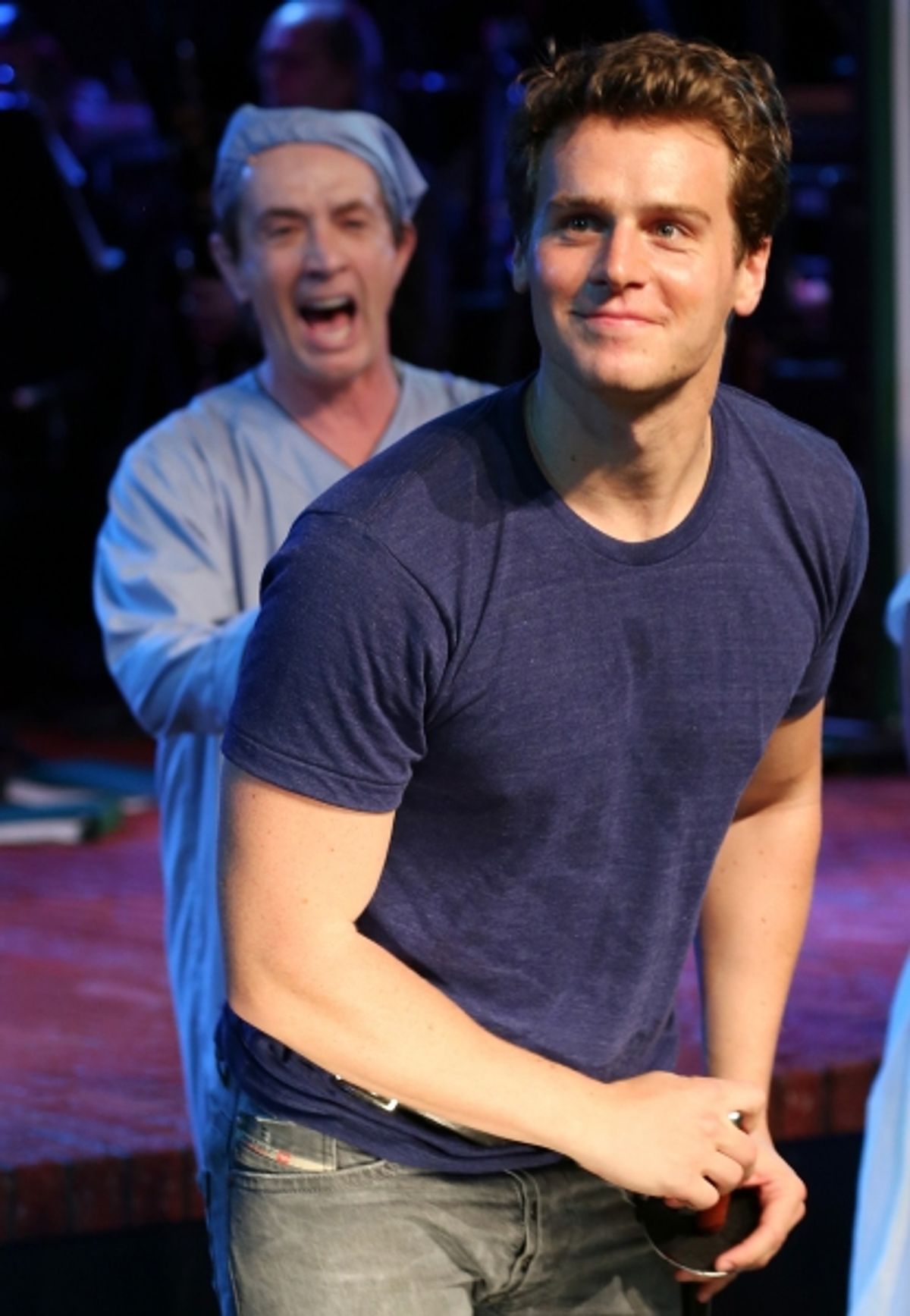 Jonathan Groff, Martin Short  at 