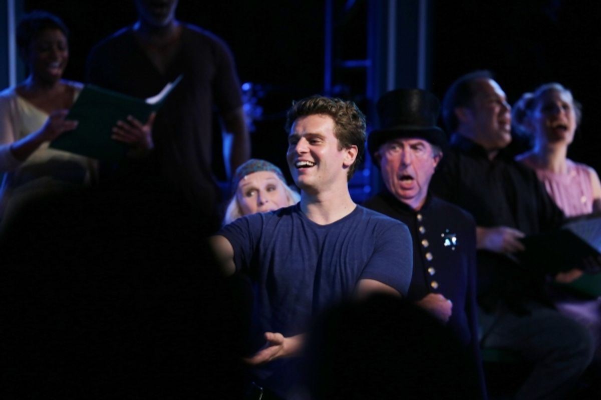 Glenn Close, Jonathan Groff & Eric Idle  at 