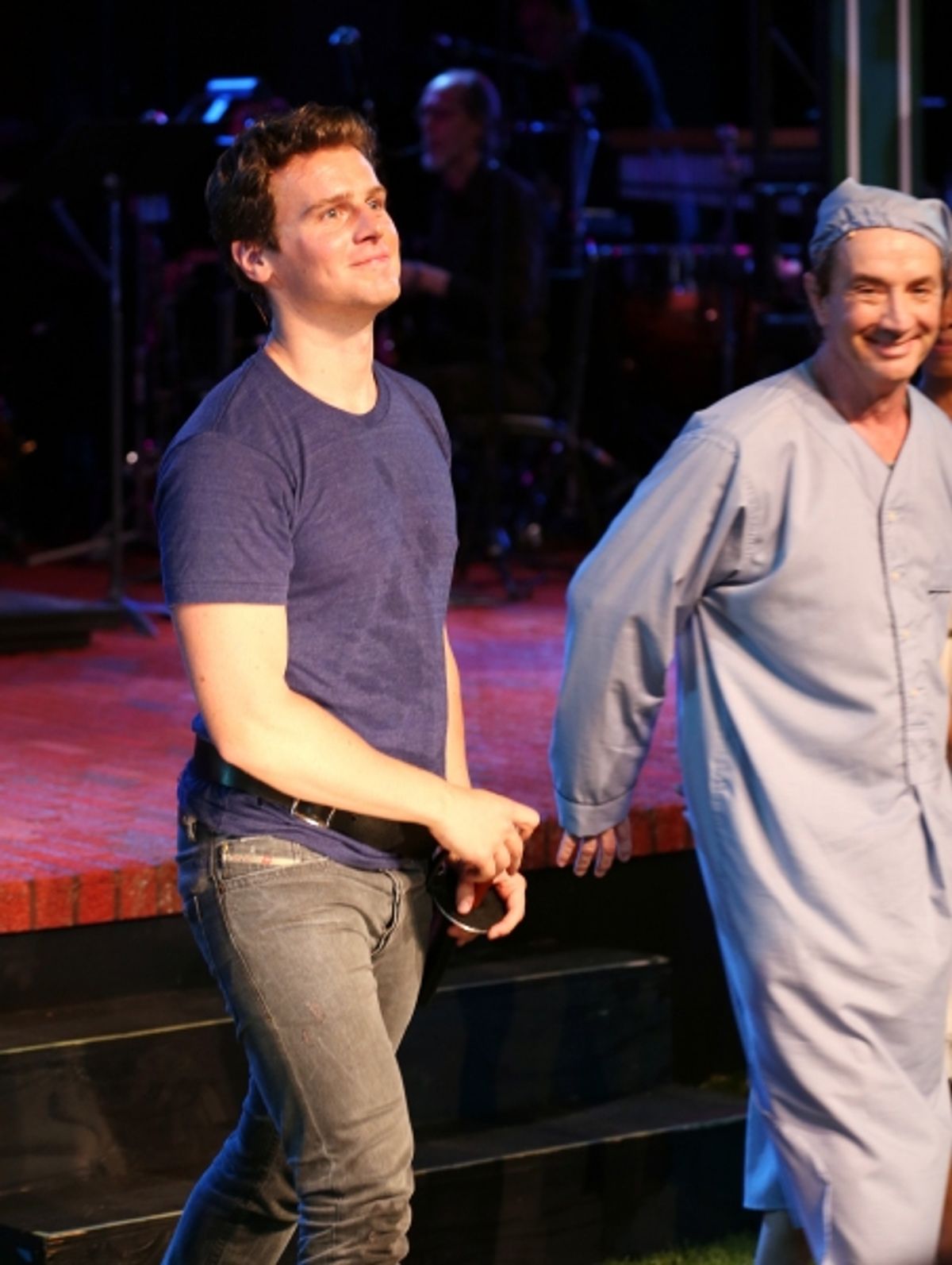 Jonathan Groff, Martin Short  at 