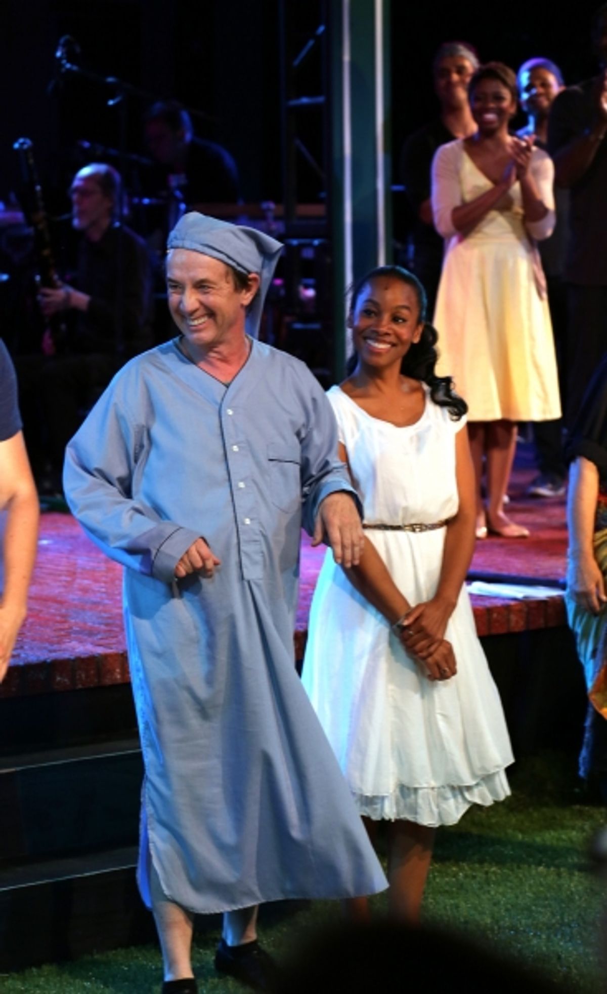 Martin Short, Anika Noni Rose, Montego Glover & Cast  at 