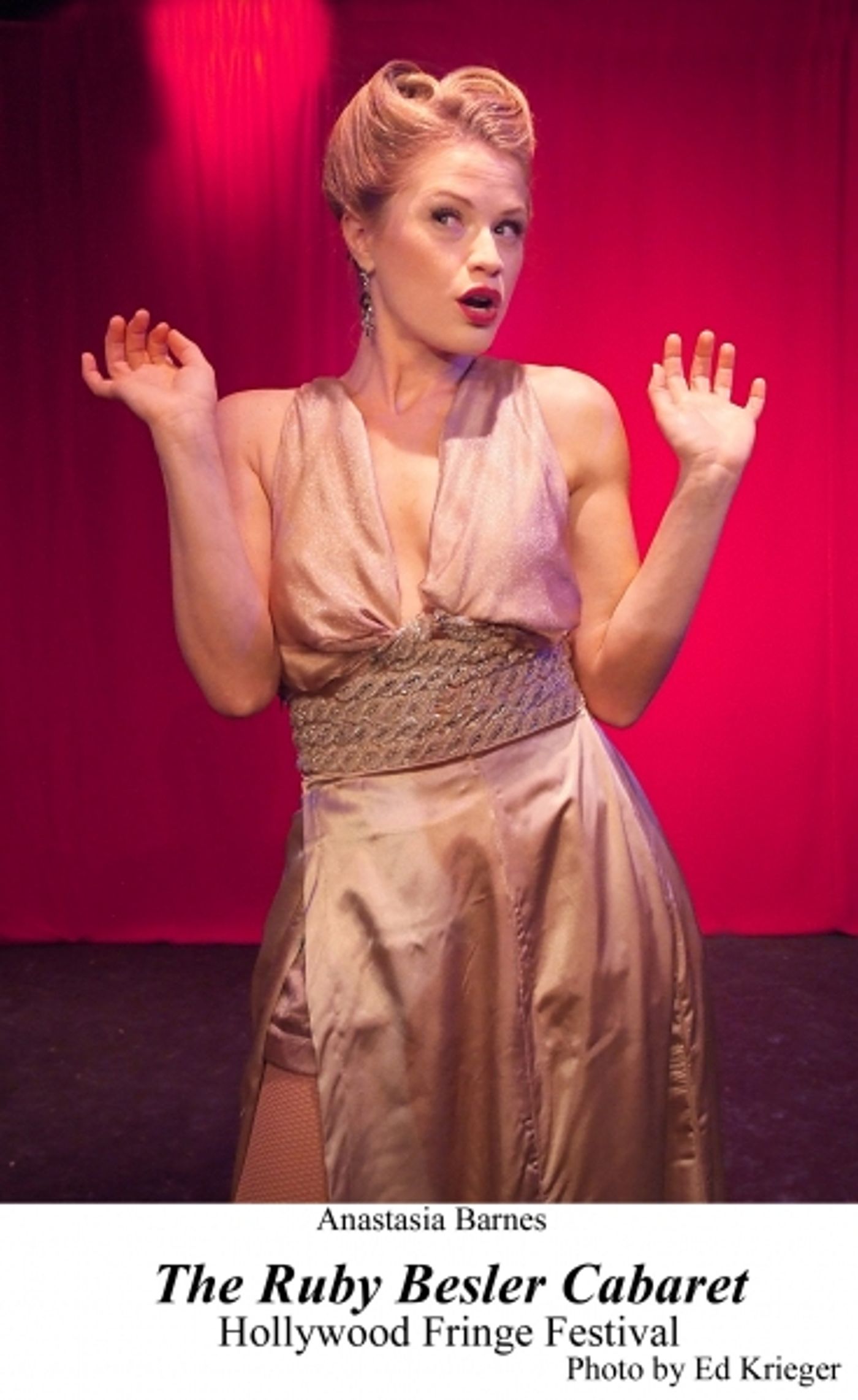 Photo Flash: First Look at THE RUBY BESLER CABARET at the Hollywood Fringe Festival Image