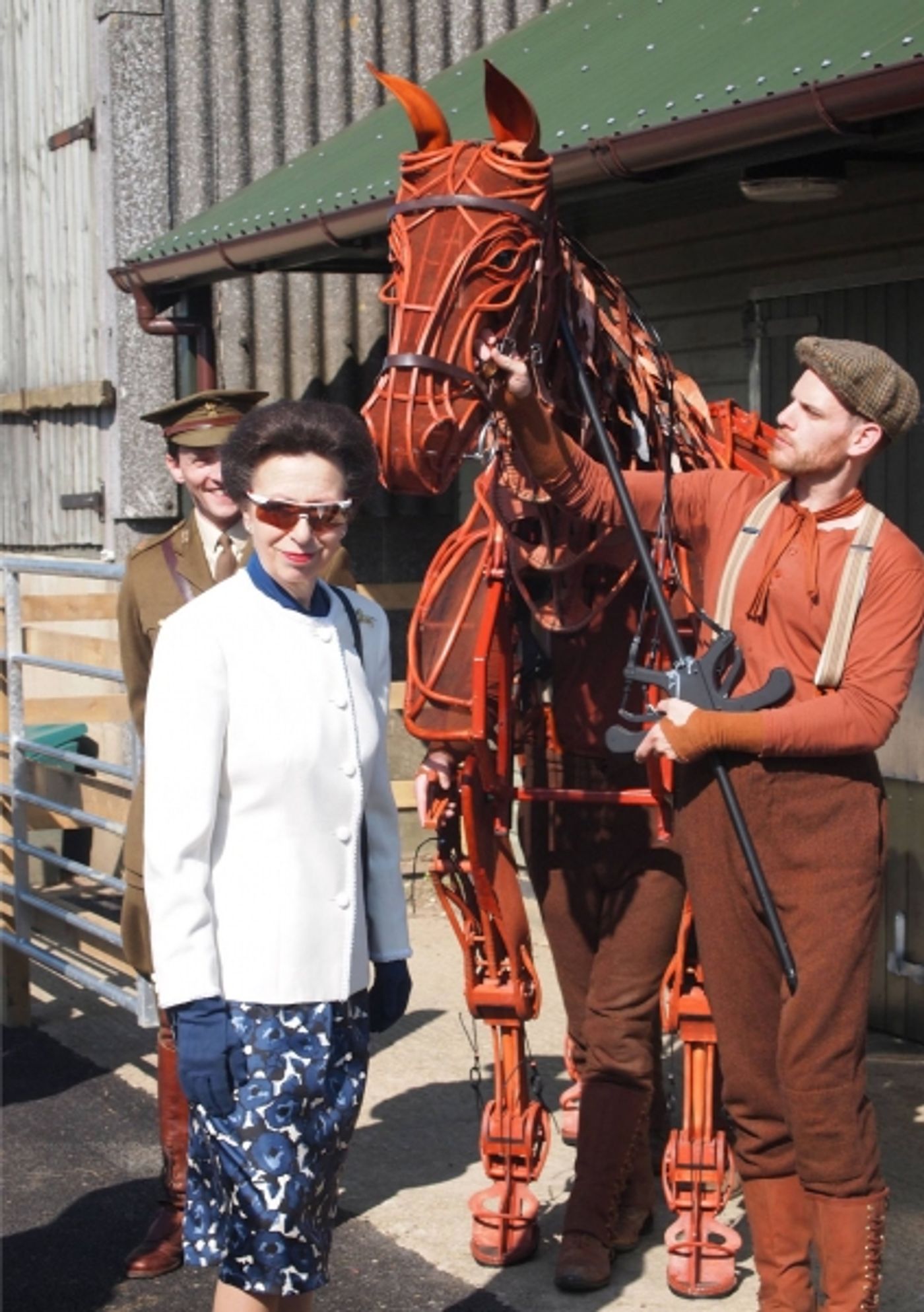 Photo Flash: WAR HORSE's Joey Visits the UK, US, Germany and Australia  Image