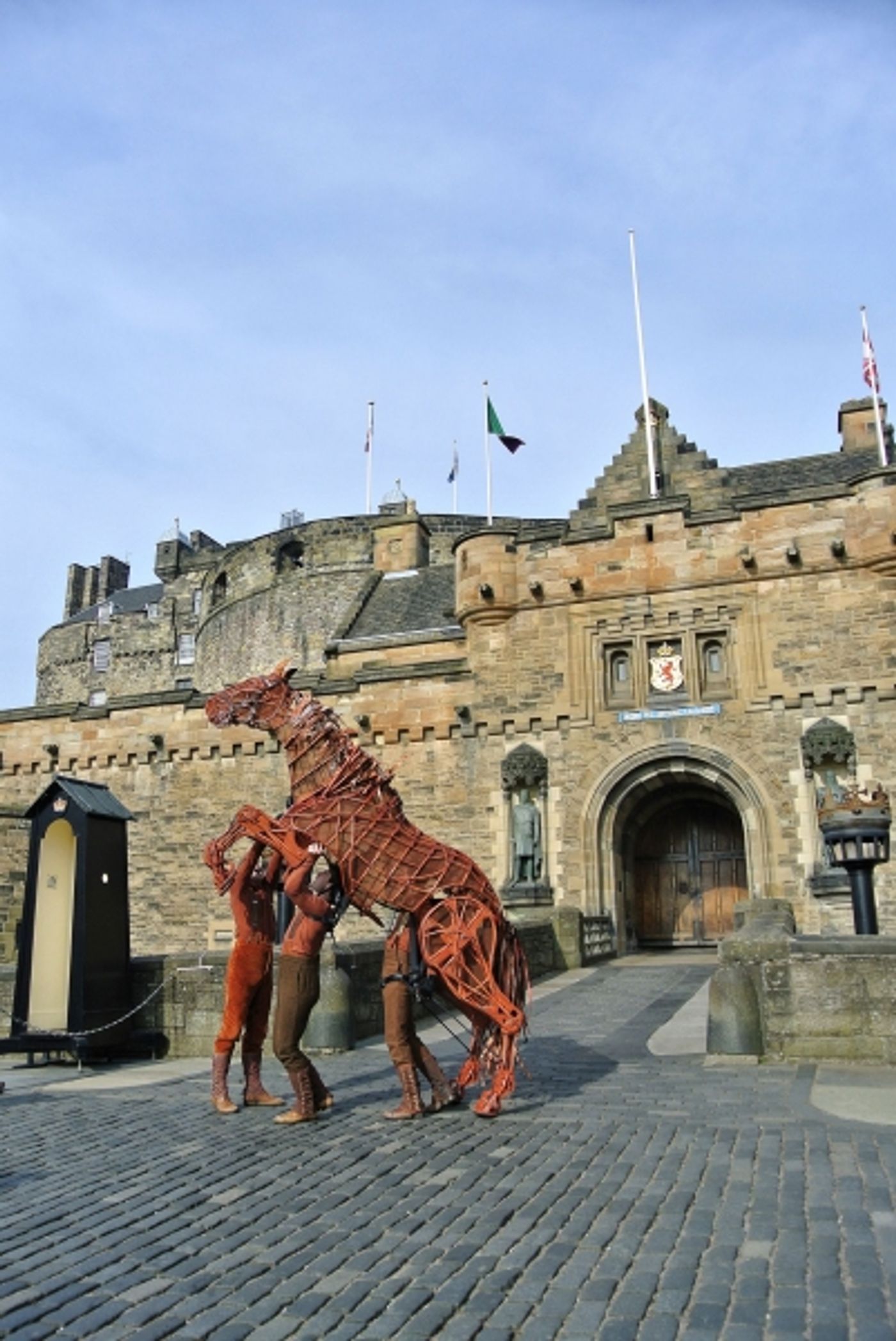 Photo Flash: WAR HORSE's Joey Visits the UK, US, Germany and Australia  Image
