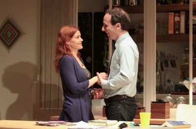 Carla Gugino, Peter Grosz Photo