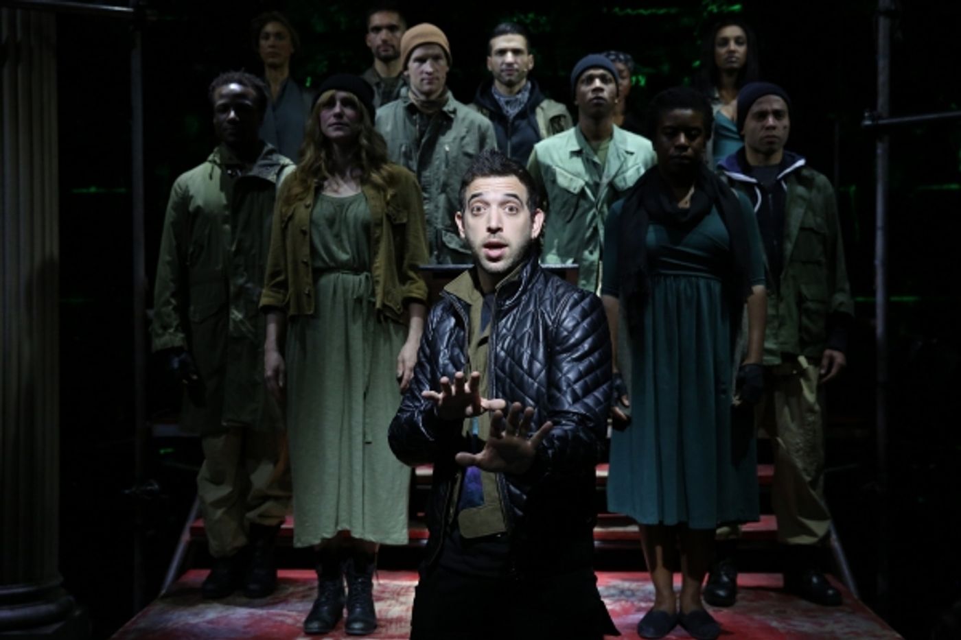 Photo Flash: First Look at Jennifer Damiano, Leslie Odom, Jr. & More in Public Theater's VENICE  Image