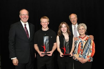 Des Moines Performing Arts President & CEO Jeff Chelesvig, Triple Threat Award recipi Photo