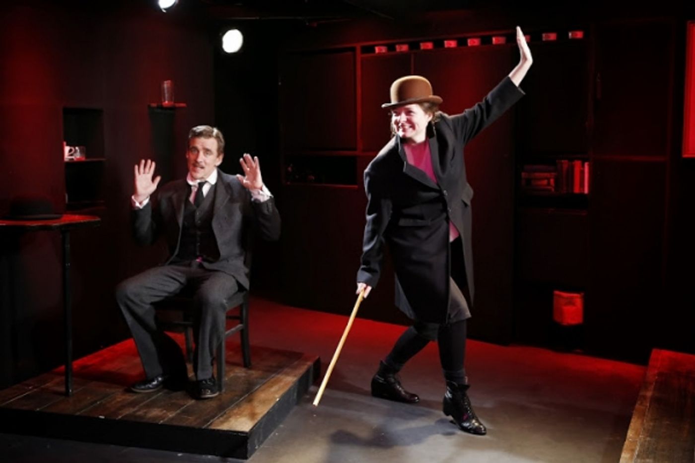 Photo Flash: First Look at Patrick Fitzgerald and Cara Seymour in Irish Rep's GIBRALTAR  Image