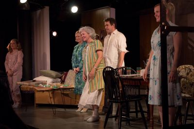 Juli Wesley, Eve Plumb, Suzanna Hay, James Wesley, Anika Larsen Photo