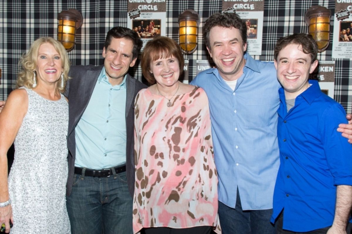 Judy Dove, Seth Rudetsky, Mary J. Davis, James Wesley, Joey Monda at 